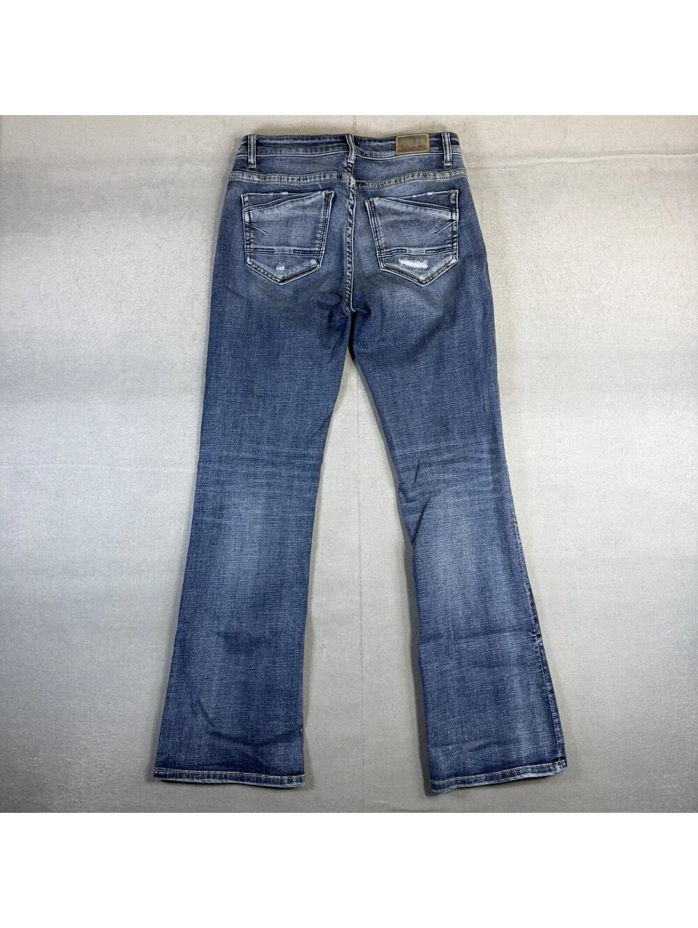 BKE Payton Universal Fit Bootcut Jeans Womens 27x31.5 Blue Medium Wash Mid Rise - Picture 3 of 8